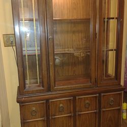 Lighted China Cabinet