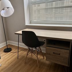 Study desk and chair set