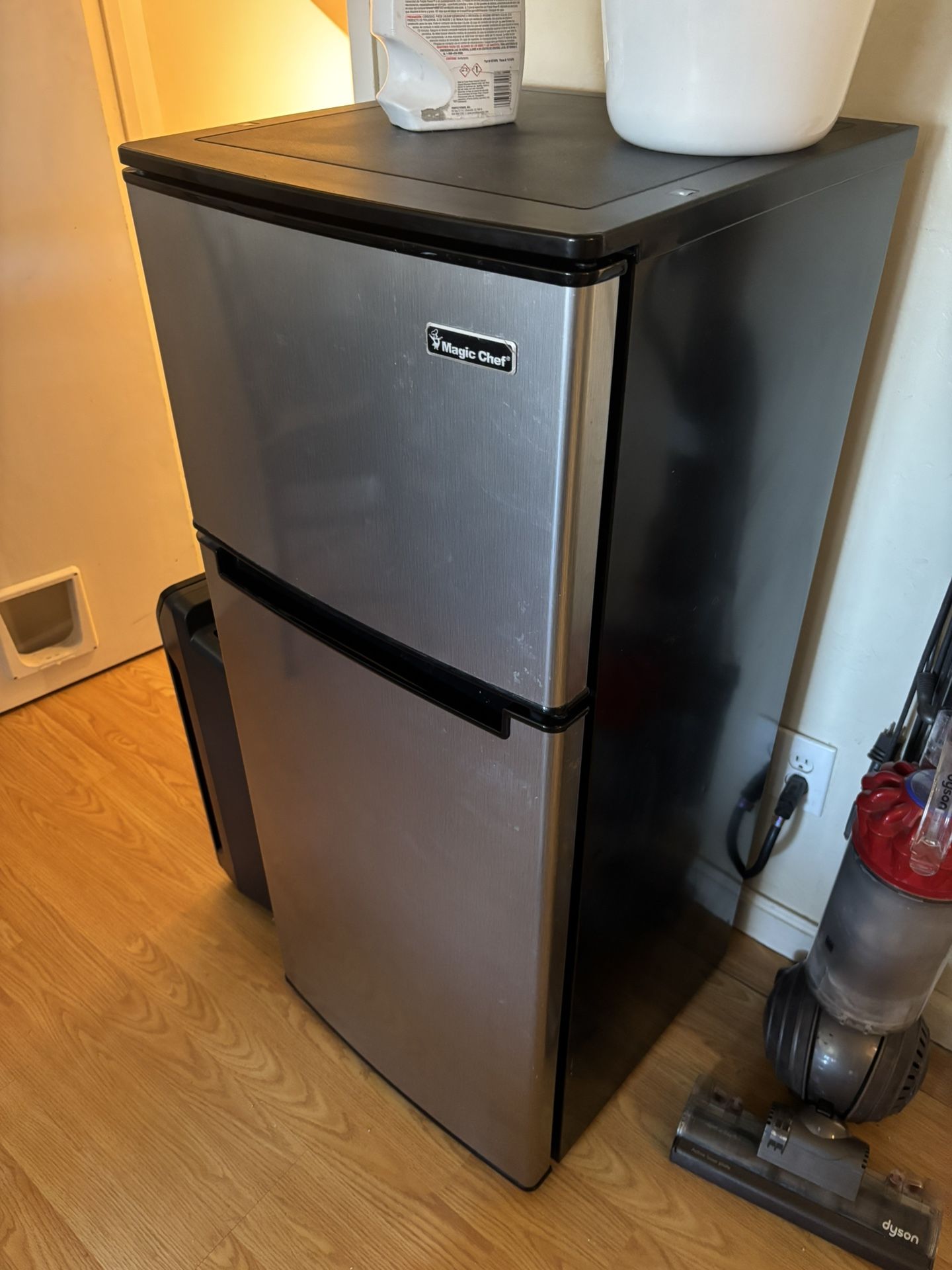 Medium Stainless Steel Refrigerator