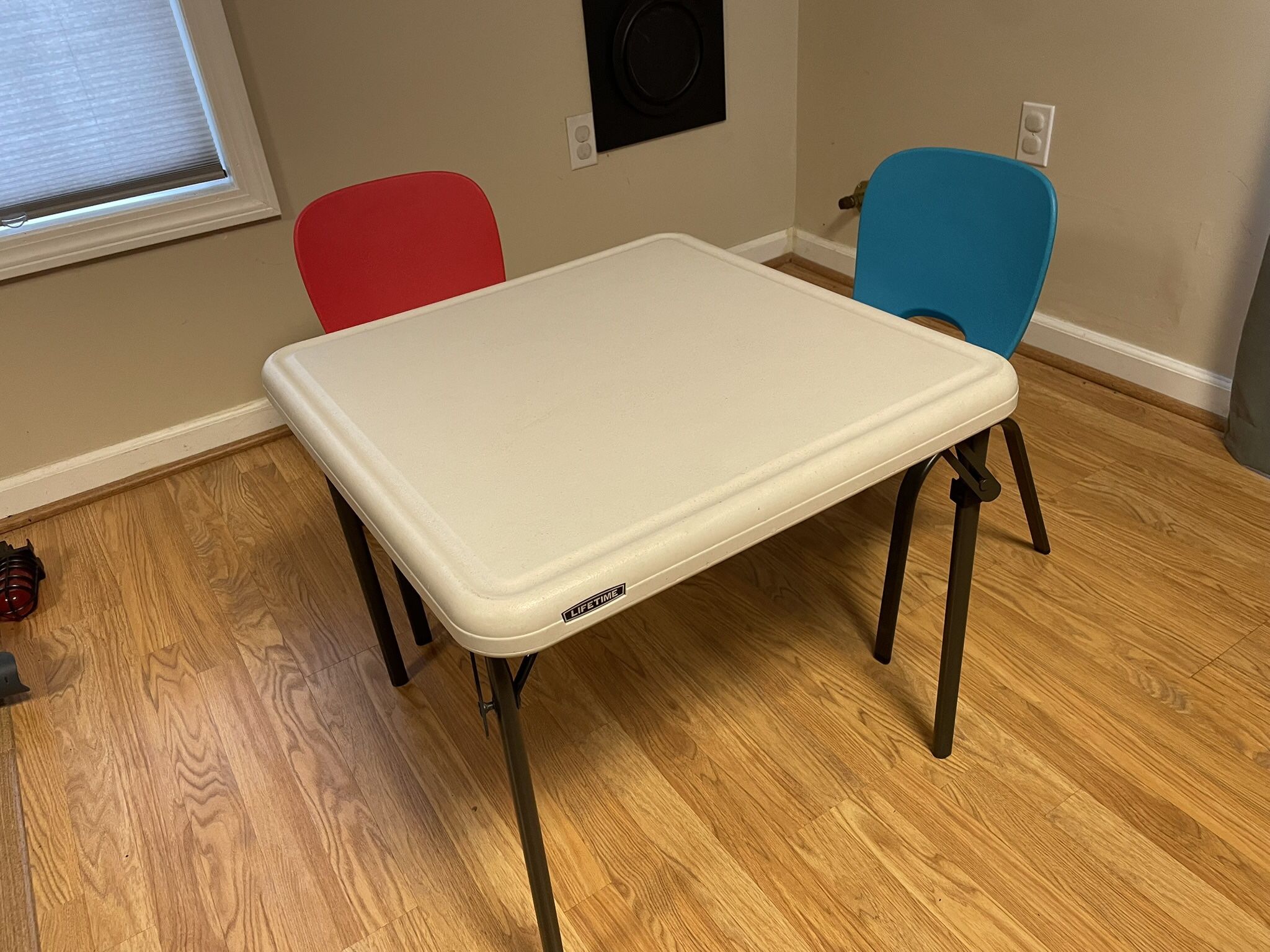 Lifetime 3-Piece Kid's Table and Chairs Set