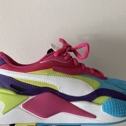 puma rs-x3 puzzle multicolor women's shoe