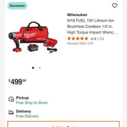 Milwaukee High Torque