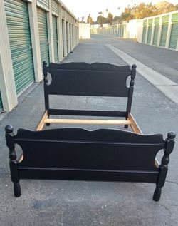 FULL WOOD BED FRAME