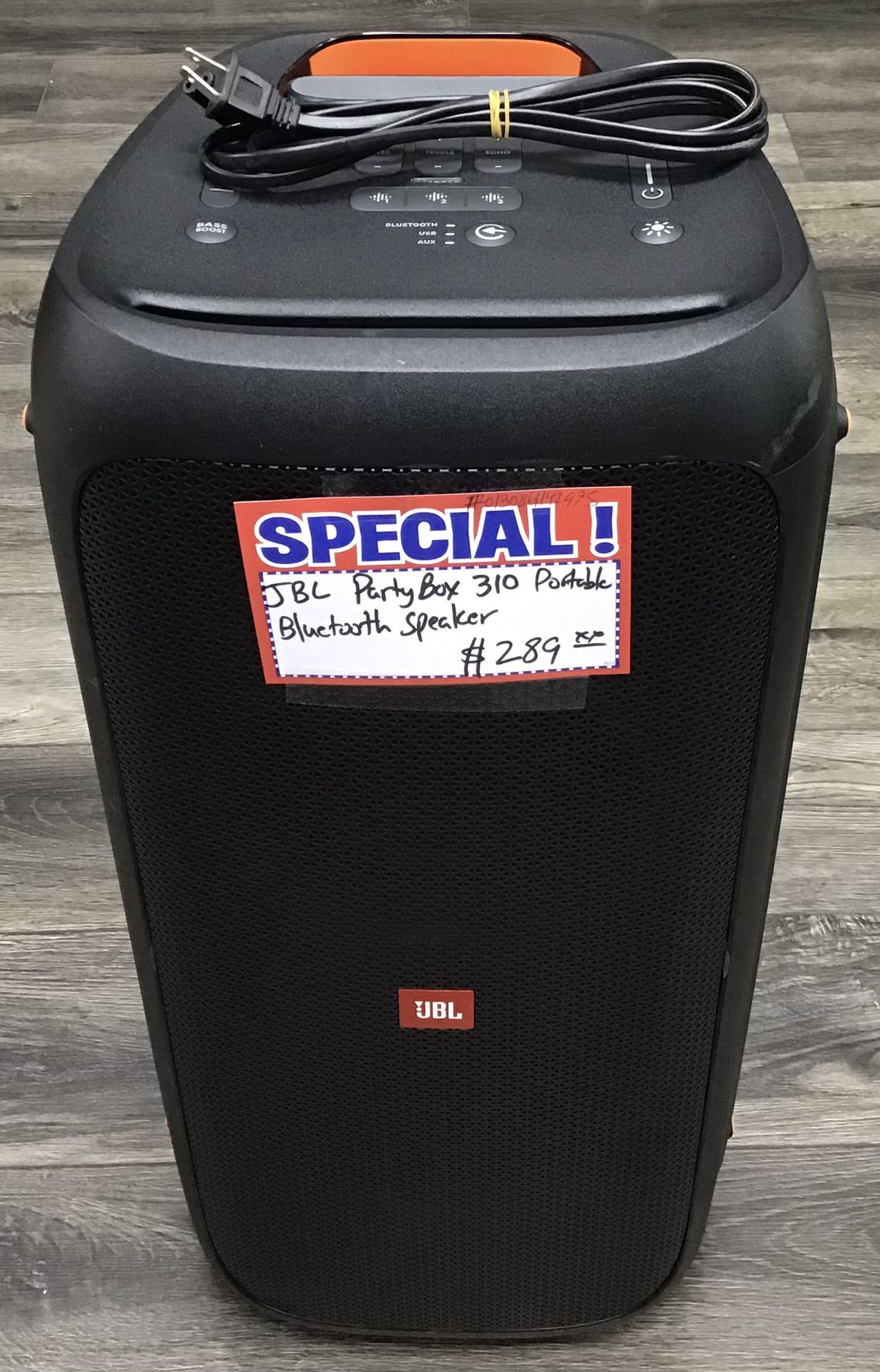 JBL PartyBox 310 Portable Bluetooth Speaker