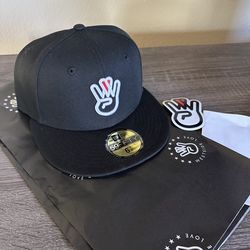 OG Black New Era Fitted