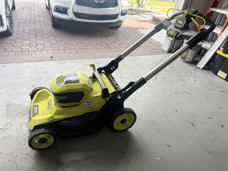RYOBI 40V HP 21” Self-Propelled Lawn Mower – 2 Batteries + Charger Included