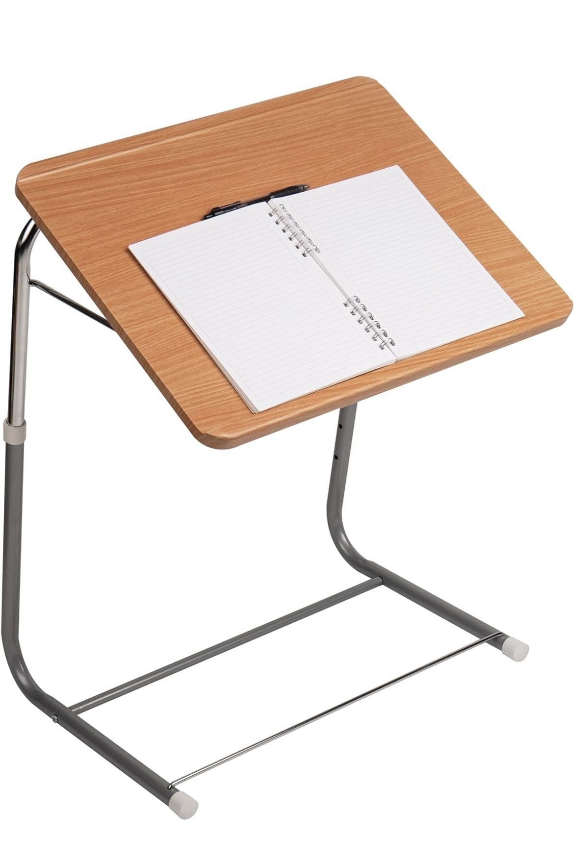 Mind Reader Drawing TV Tray, Angled Adjustable Height
