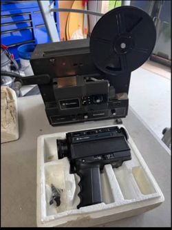 Vintage Bell & Howell Soundstar Super 8 Projector & Camera Set - Tested & Powers On