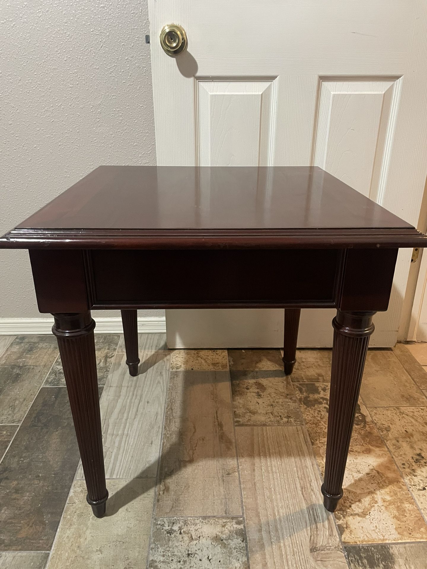 side table solid wood