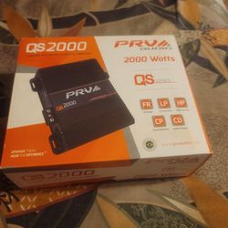 Qs 2000 PRV amplifier 