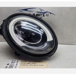1broken tab 2015 - 2016 - 2017 MINI COOPER RIGHT PASSENGER LED HEADLIGHT OEM AY06183