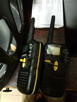 Walkie talkies