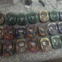 (22) Empty Pokemon Tins