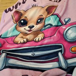 Two different sizes of  blankets