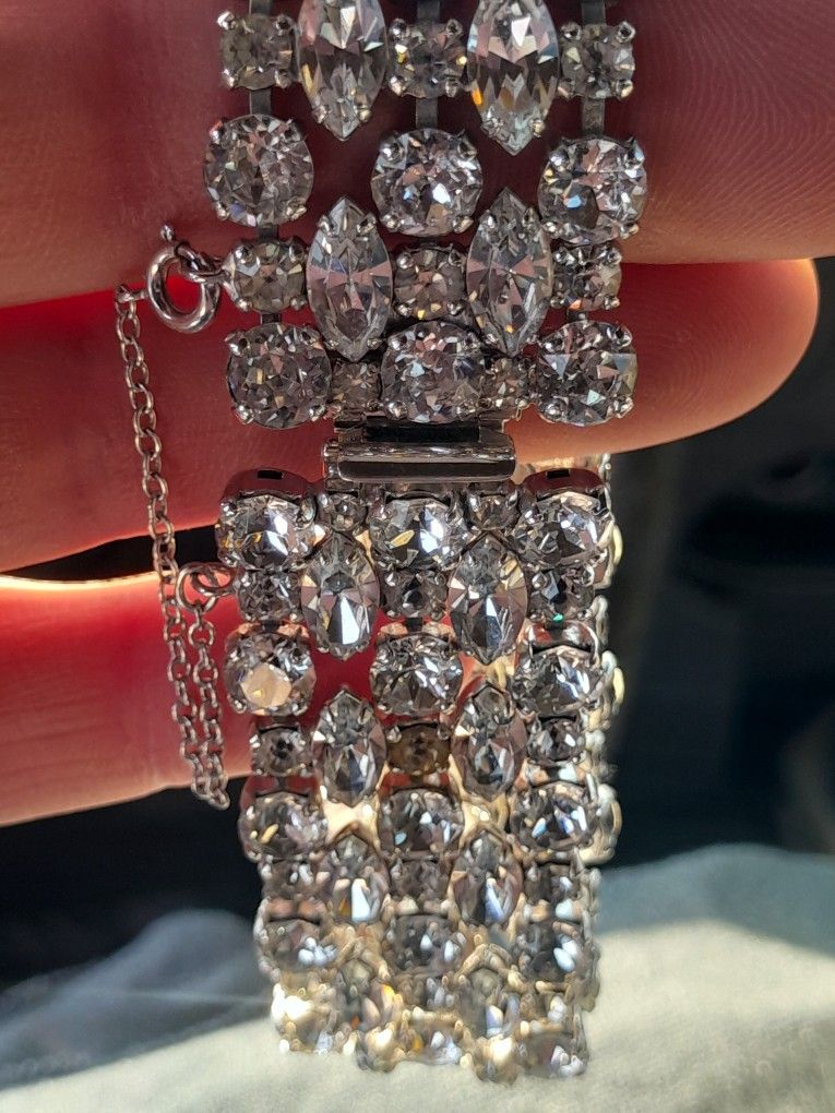 1960 Sherman Australian Crystal Bracelet