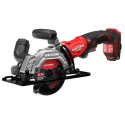 CRAFTSMAN V20 4-1/2 Inch Cordless Circular Saw, Bare Tool Only (CMCS405B)