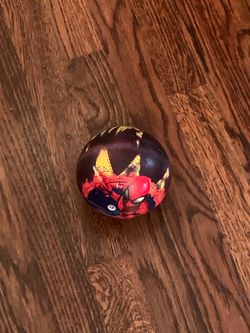 Spiderman bouncy ball