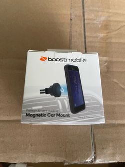Car mount phone holder with magnet