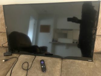 Vizio Flat Screen TV with Roku Plug In