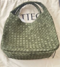Bottega Veneta large campana suede shoulder bag
