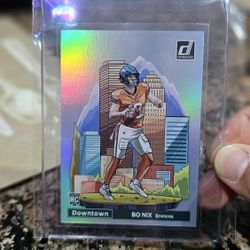 2024 Donruss Bo Nix Downtown 