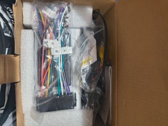 Car stereo with front and back up camera