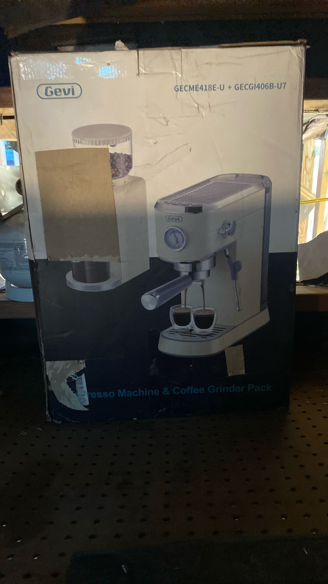 Gevi Express Machine & Coffee Grinder Pack