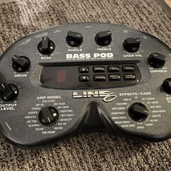 Line 6 Bass Pod Multi-Effect Pedal