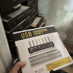 6 Ports USB CHARGING STATION SMART CHARGE