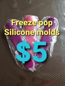 Freeze pop silicone mold