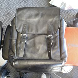 Wilson leather backpack