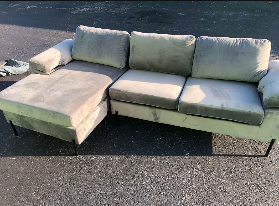 Gray Sectional Sofa