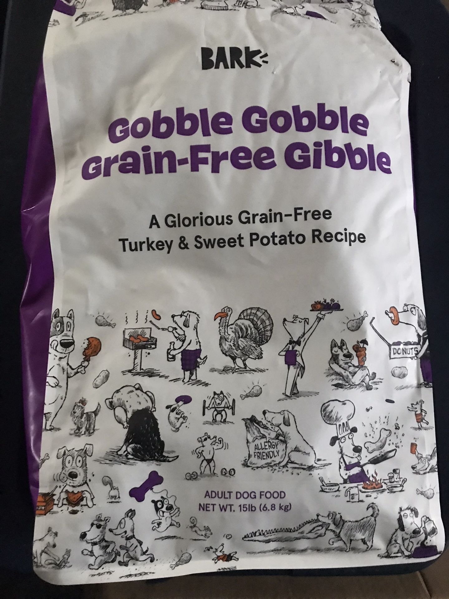 15lb Bark Brand Dog Food