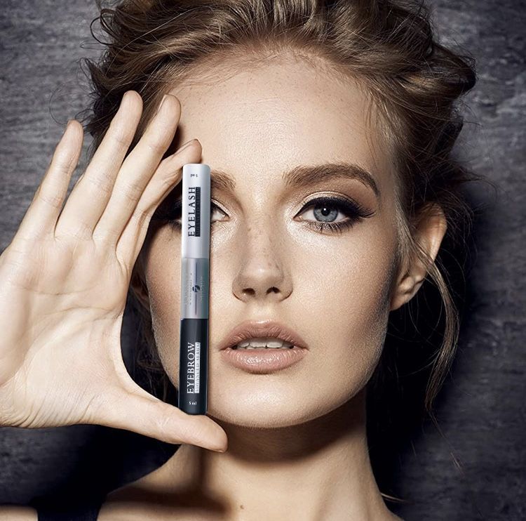 2 in 1 Eyelash Growth Serum for Lashes and Brows