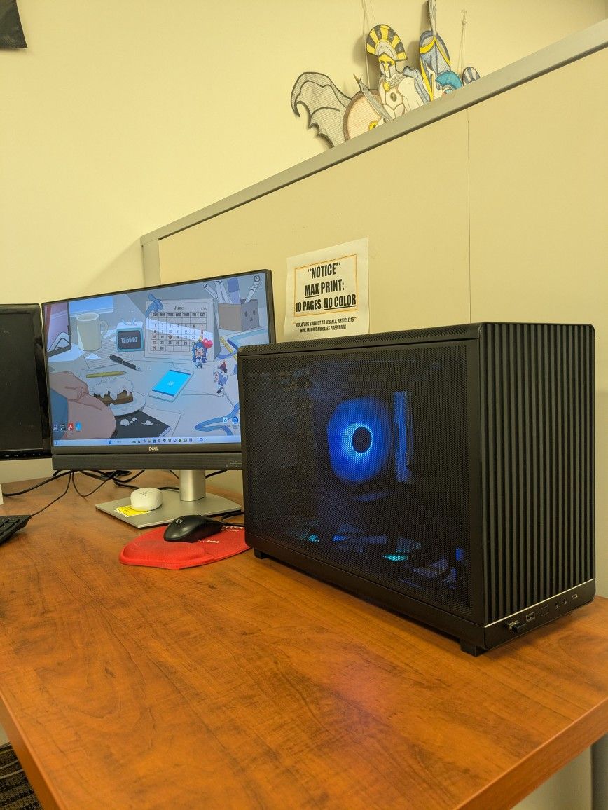 Micro ATX Black Gaming PC
