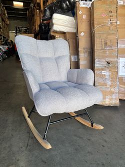 Rock chair comfy Backrest