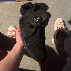 Sz 12 Jordan 4 Black cats Authentic 