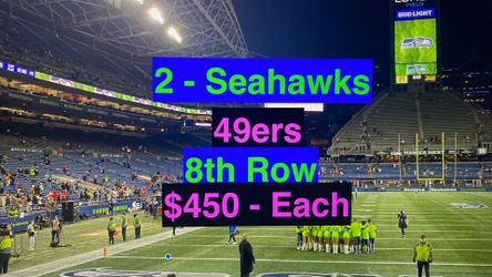 Seahawks 49ers Tickets