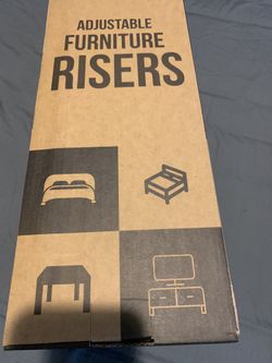 Adjustable Furniture Risers