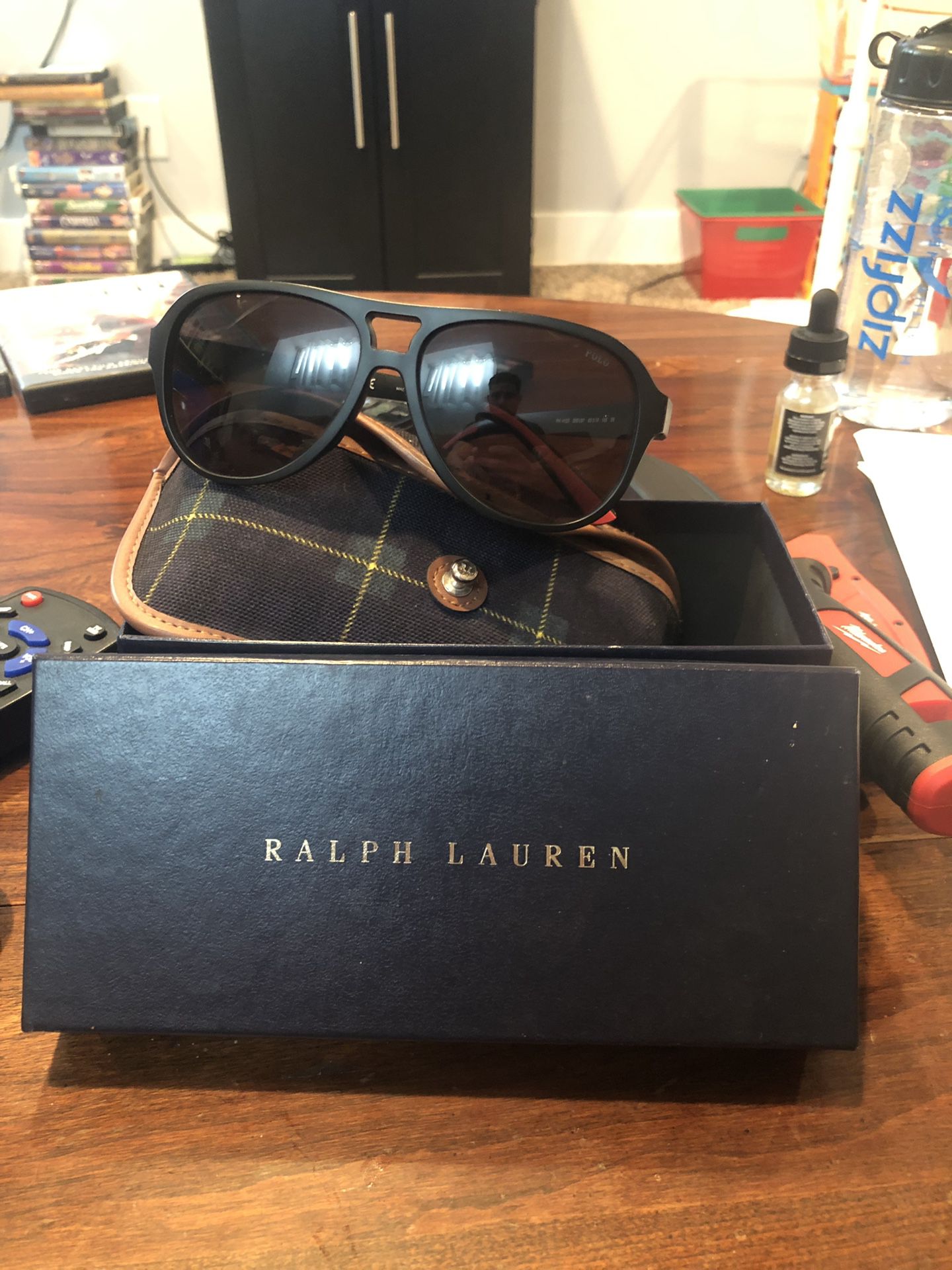 Ralph Lauren Polo sunglasses w/ case and box