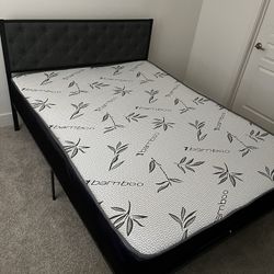 Queen Size Bed Frame And Mattress 