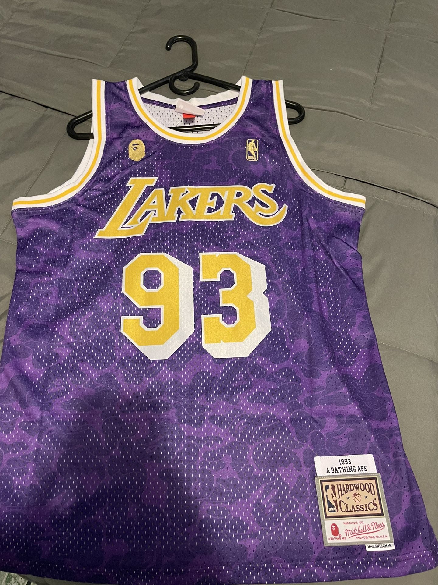 Lakers X Bape Jersey