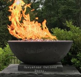 Concrete Fire Bowls-pool