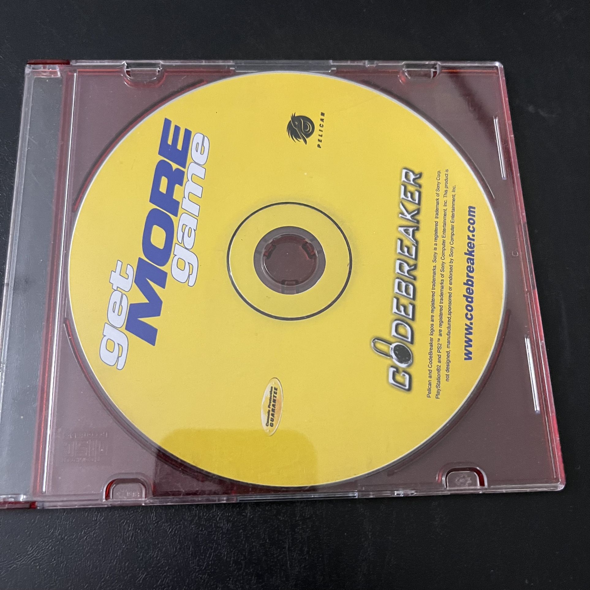 Codebreaker PlayStation 2 PS2 Disc Cheat Codes Disc