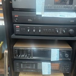 Adcom GFA-5200 amplifier and GFP-555 preamplifier