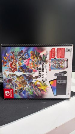 ndo Switch OLED Super Smash Bros. Ultimate Bundle – NEW