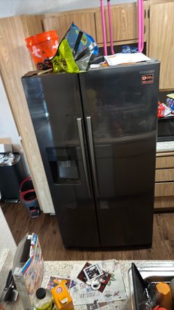 Samsung Side-by-Side Refrigerator Black Stainless