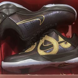 Nike Kobe 5 Protro- Year Of The Mamba Eggplant Size 2.5y Brand New