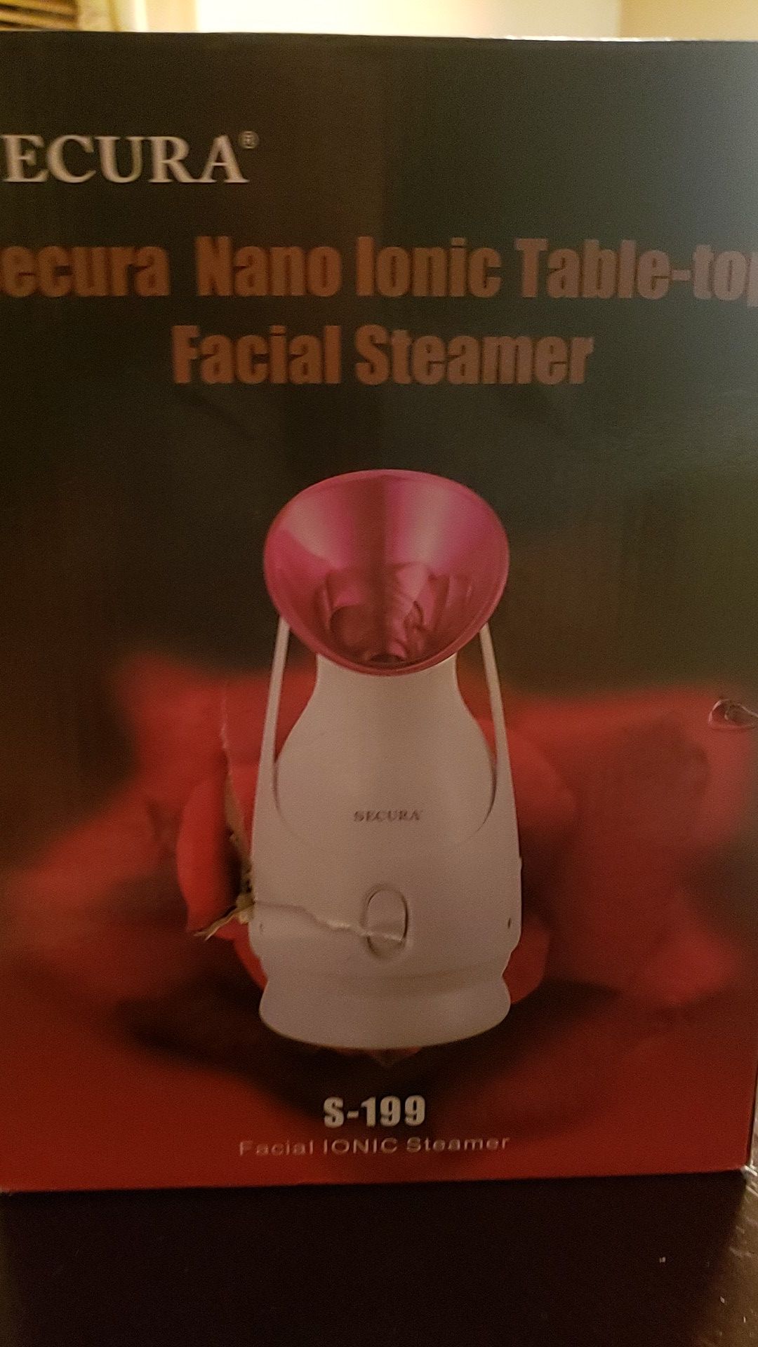 Facial steamer