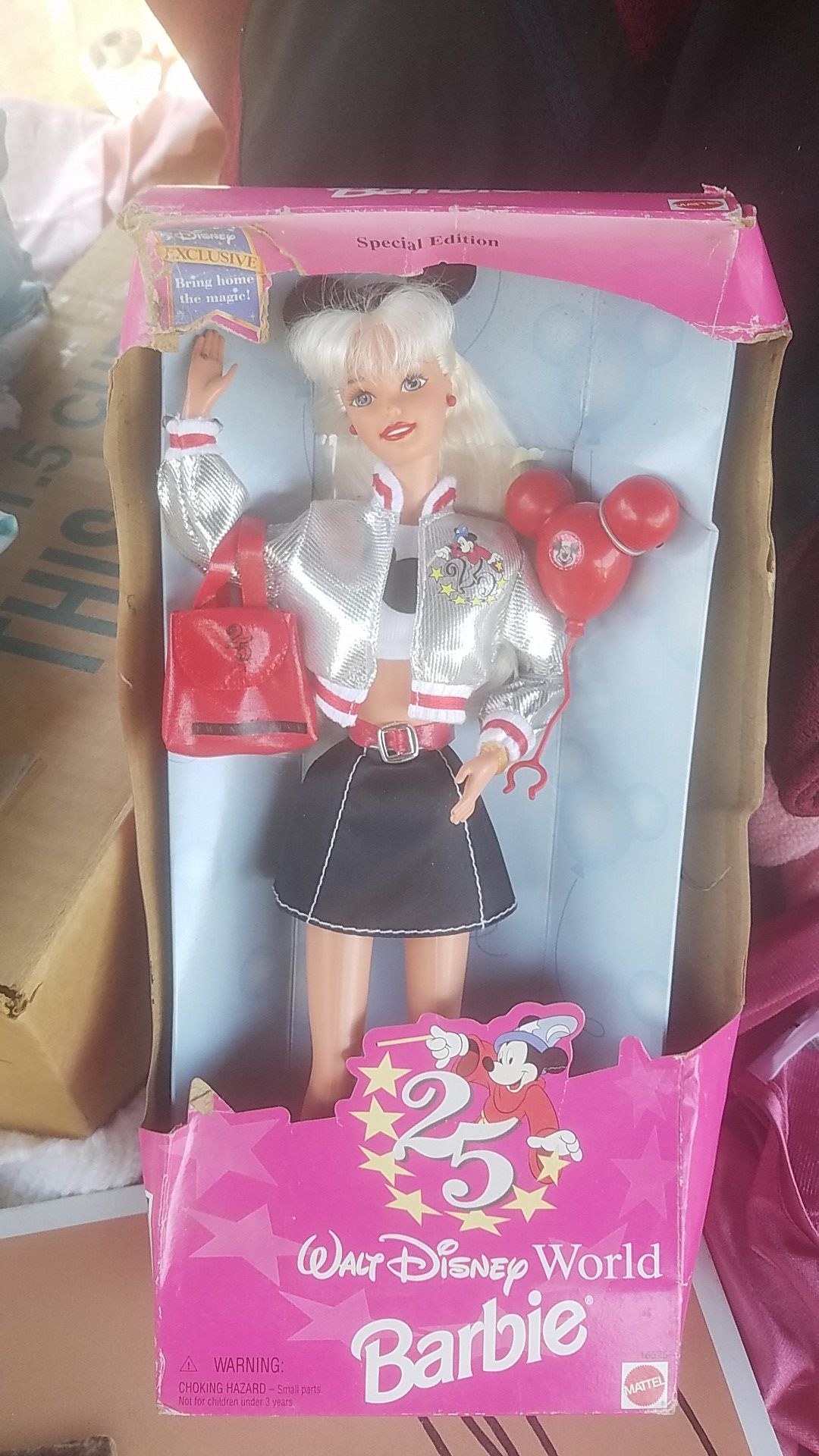 Walt Disney Barbie 25th year anniversary barbie brand new